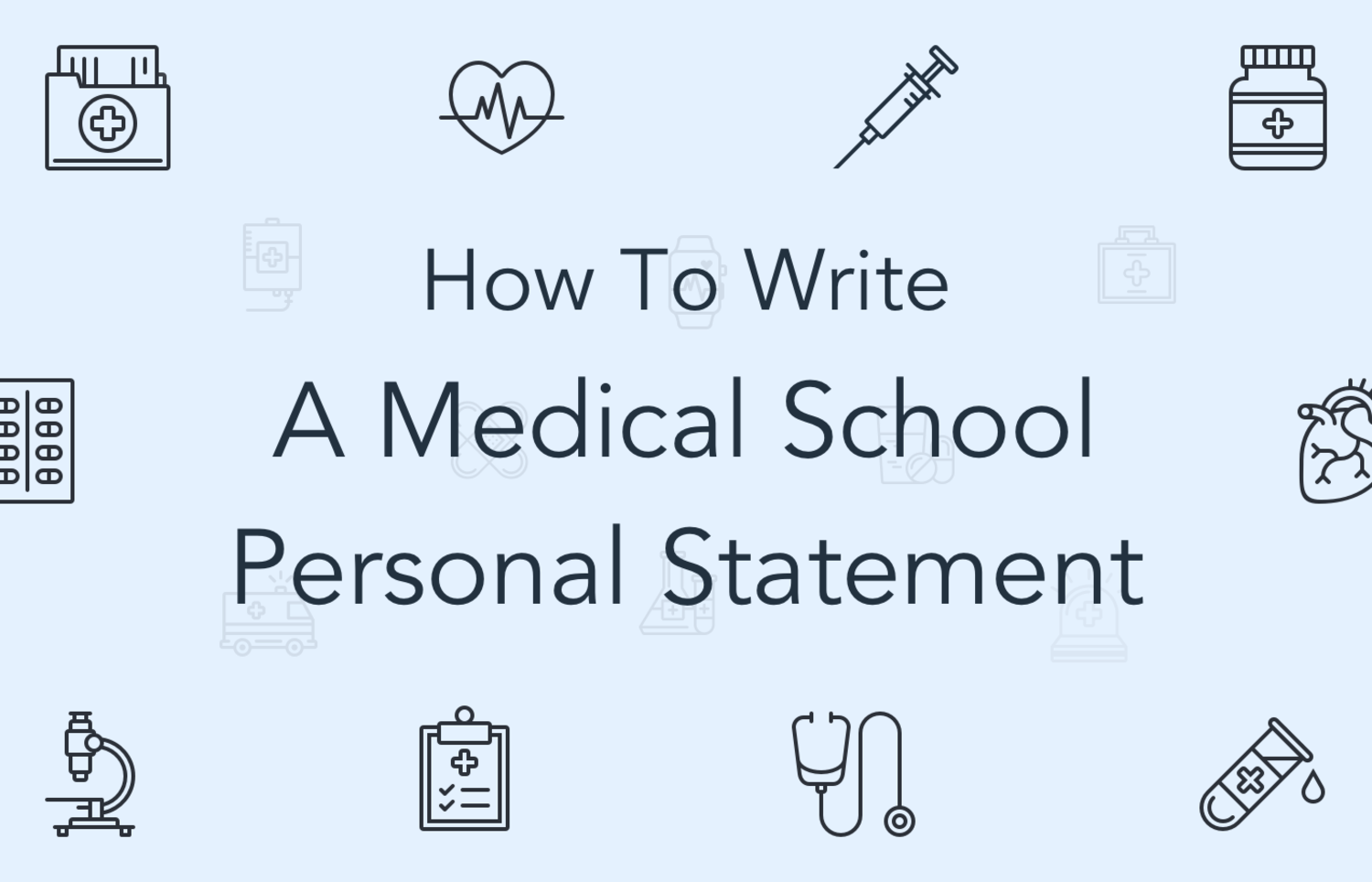 how many characters in a medical school personal statement