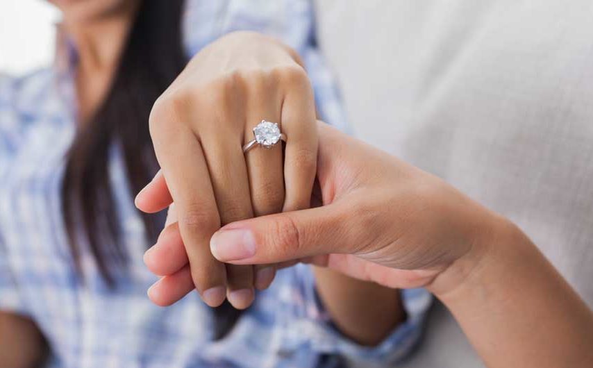 Heartfelt Diamond Engagement Rings Happy Couple Will Obsess Over