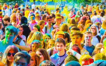 Holi Action Outside India