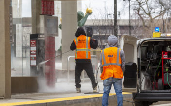 Corner Protection In Busy Public Places And Warehouses